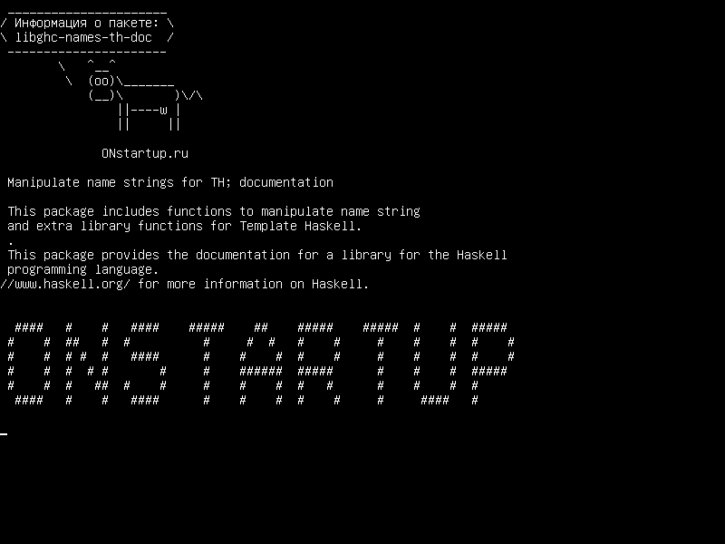 libghc-names-th-doc — Манипулировать строки имен для TH; документация
