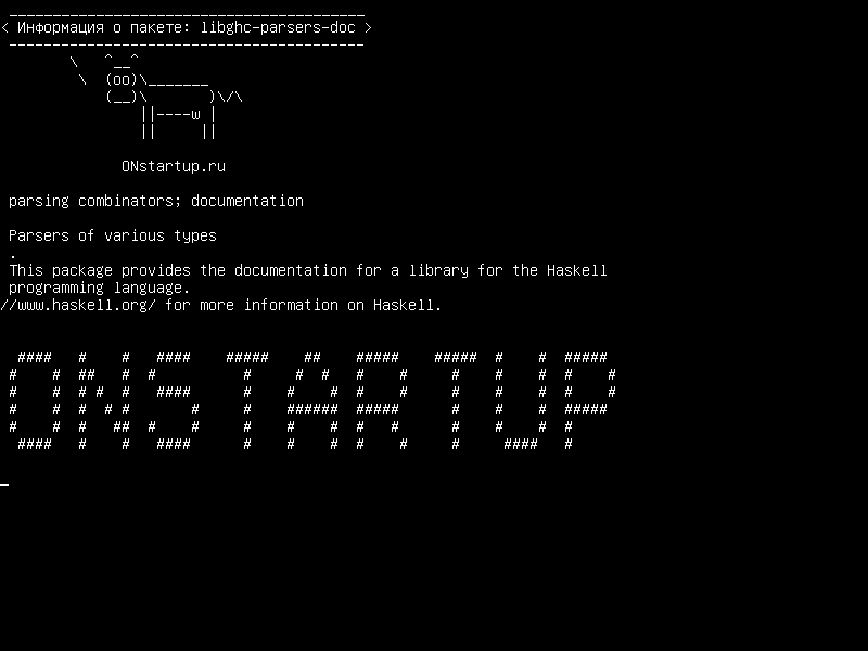 libghc-parsers-doc — разбор комбинаторов; документация