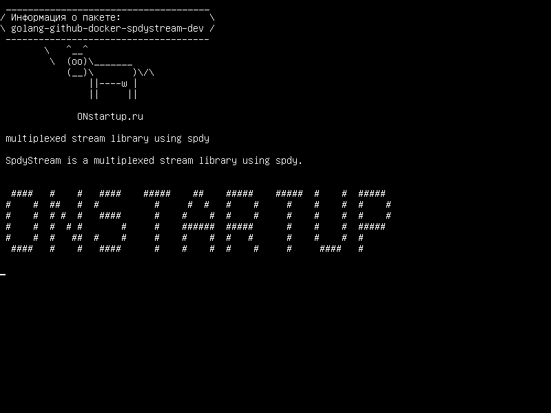 golang-github-docker-spdystream-dev — мультиплексированная библиотека потоков с использованием spdy