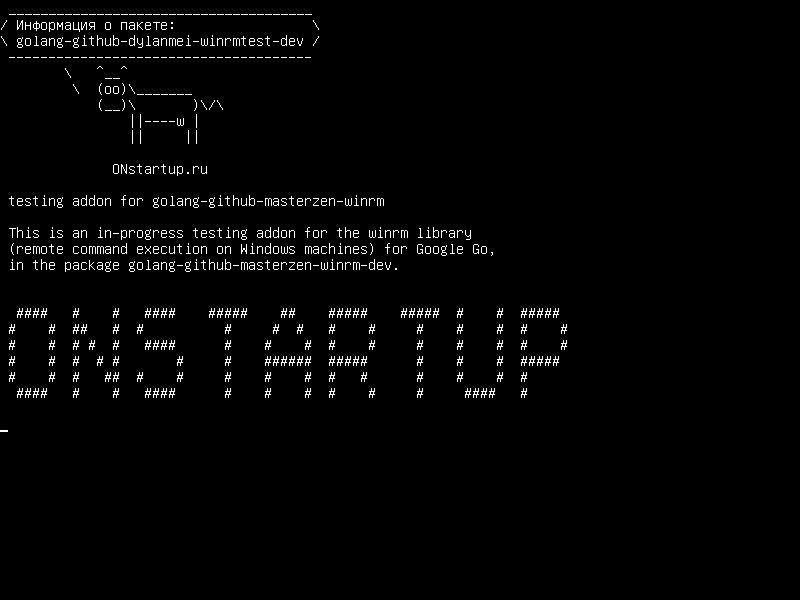 golang-github-dylanmei-winrmtest-dev — тестовый аддон для golang-github-masterzen-winrm