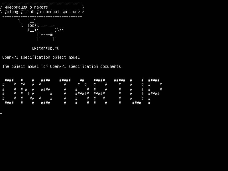 golang-github-go-openapi-spec-dev — Объектная модель спецификации OpenAPI