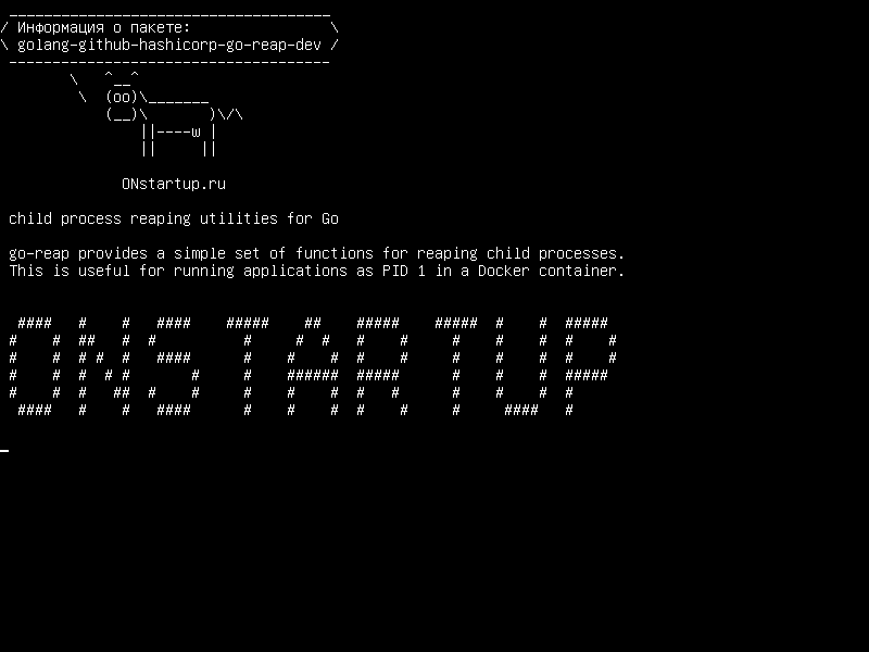 golang-github-hashicorp-go-reap-dev — Утилиты для очистки дочерних процессов для Go