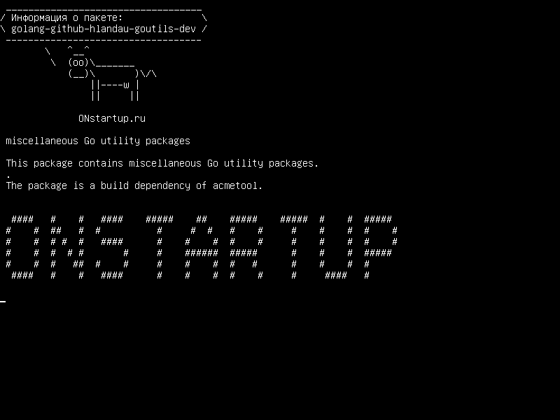 golang-github-hlandau-goutils-dev — разные утилиты Go Go