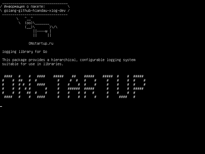 golang-github-hlandau-xlog-dev — библиотека регистрации для Go