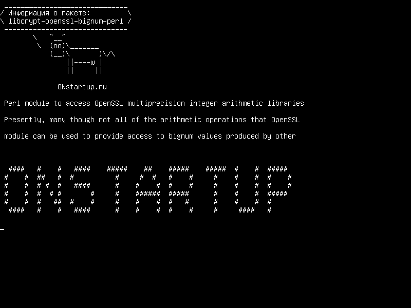 libcrypt-openssl-bignum-perl — Модуль Perl для доступа к многоадресным арифметическим библиотекам OpenSSL multiprecision