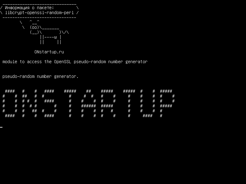 libcrypt-openssl-random-perl — модуль для доступа к генератору псевдослучайных чисел OpenSSL