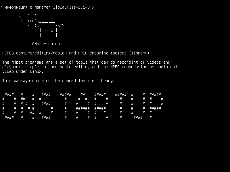 liblavfile-2.1-0 — MJPEG capture/editing/replay и набор инструментов кодирования MPEG (библиотека)