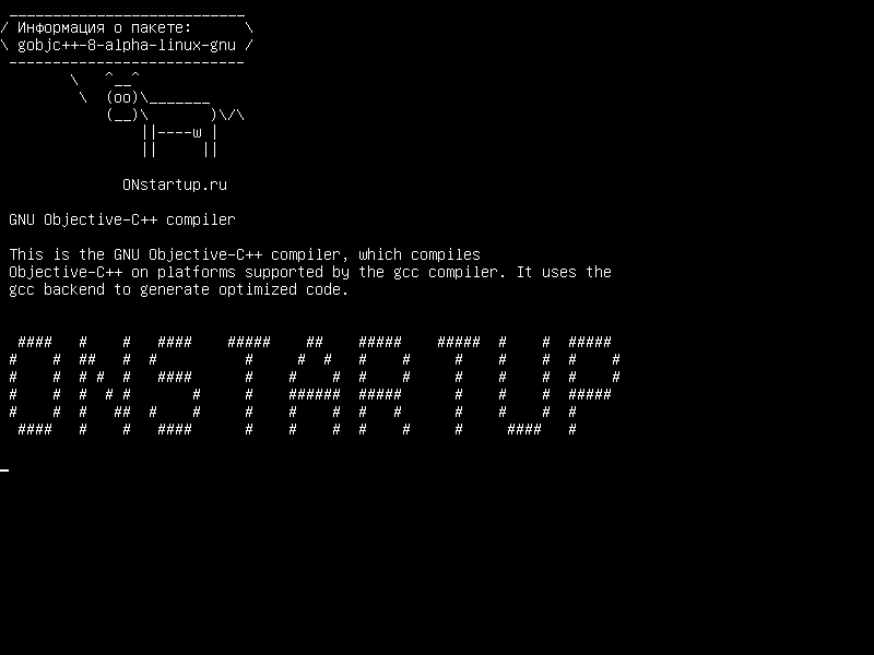 gobjc++-8-alpha-linux-gnu — Компилятор GNU Objective-C++