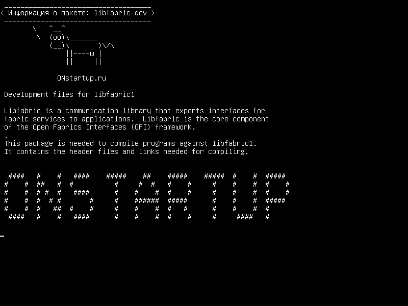 libfabric-dev — Файлы разработки для libfabric1