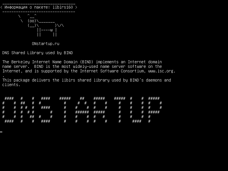 libirs160 — Общая библиотека DNS, используемая BIND