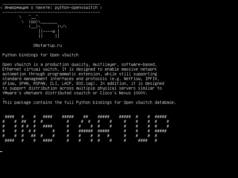 python-openvswitch — Связи Python для Open vSwitch