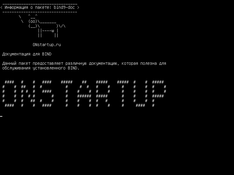bind9-doc — Документация для BIND