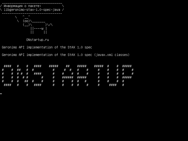 libgeronimo-stax-1.0-spec-java — Реализация Geronimo API спецификации StAX 1.0