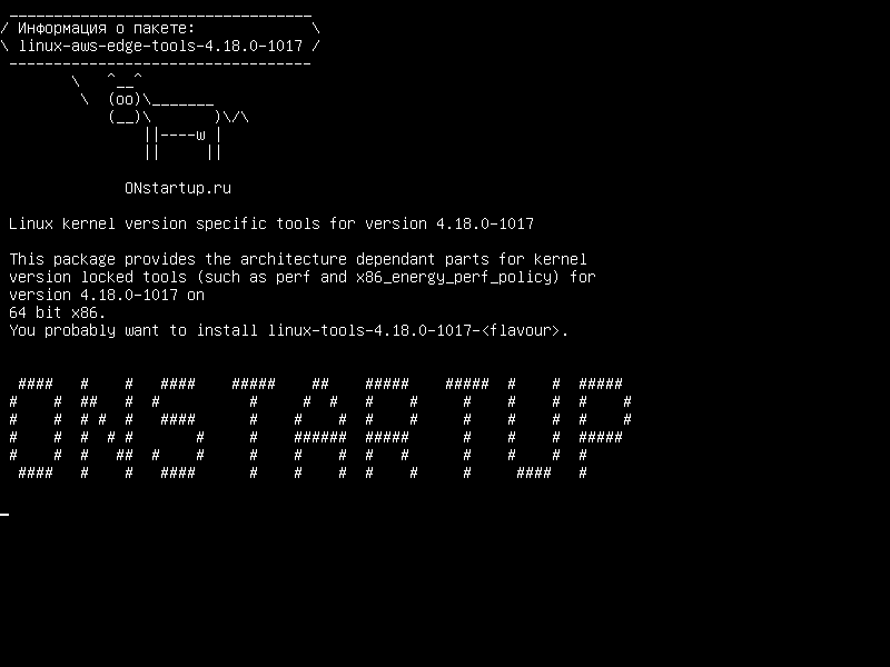 linux-aws-edge-tools-4.18.0-1017 — Специальные инструменты для версии ядра Linux для версии 4.18.0-1017